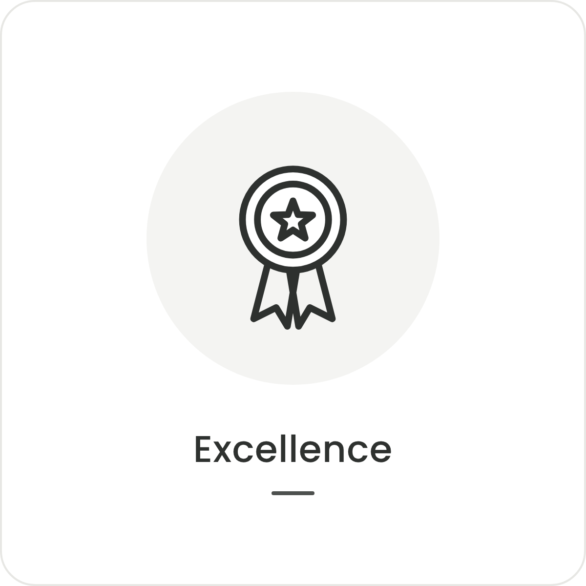 Core Value: Excellence